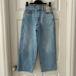 Madewell Light Blue Flare & Wide Leg Jeans